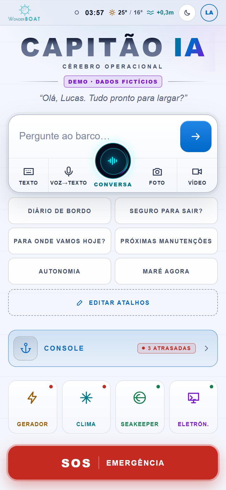 Início app