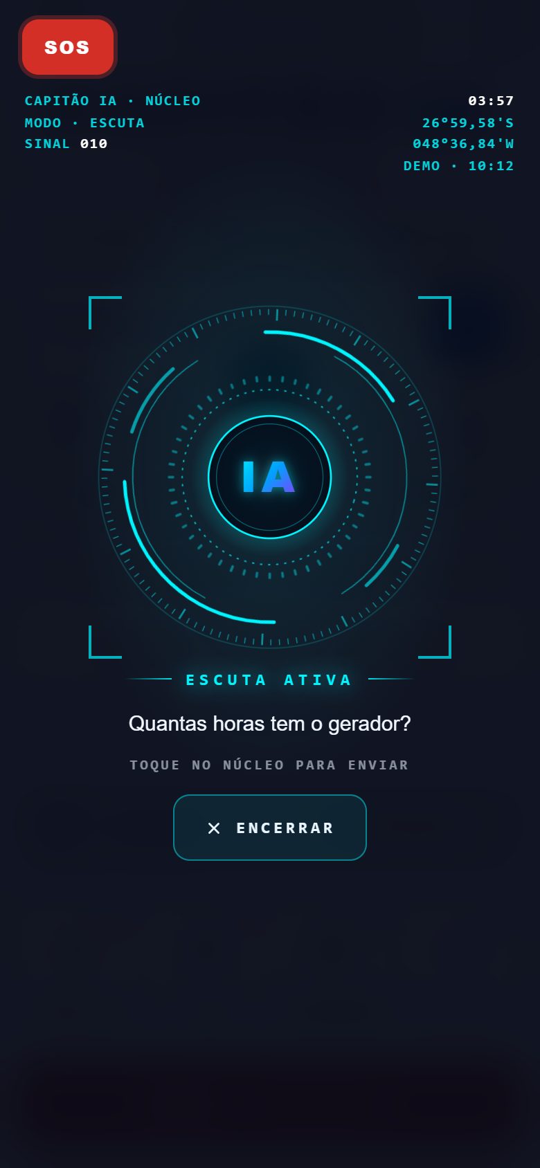 Voz escutando